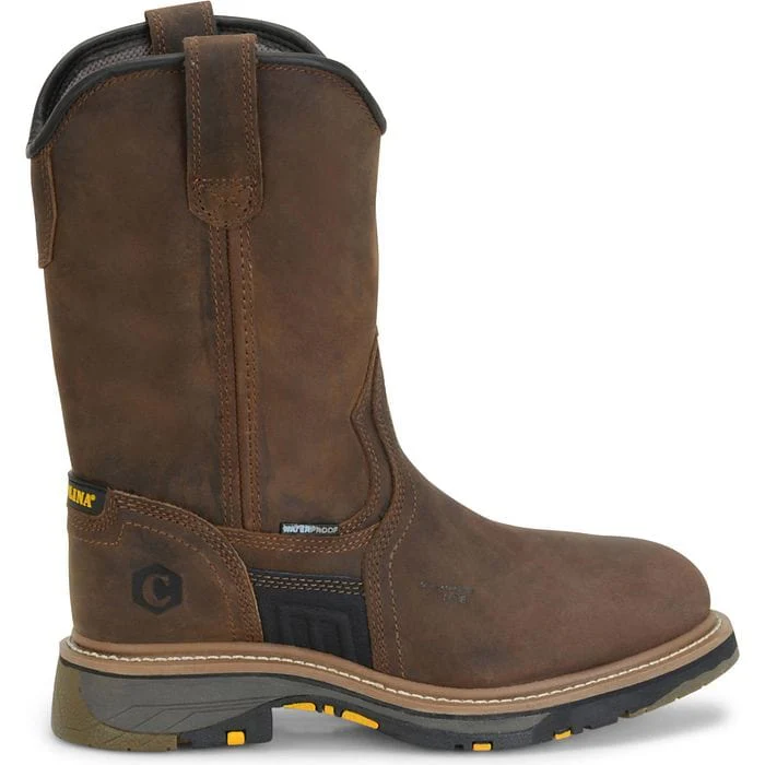 Carolina Men's Well X Workflex Dark Brown Waterproof Composite Toe Work Boots CA4559 - Image 2