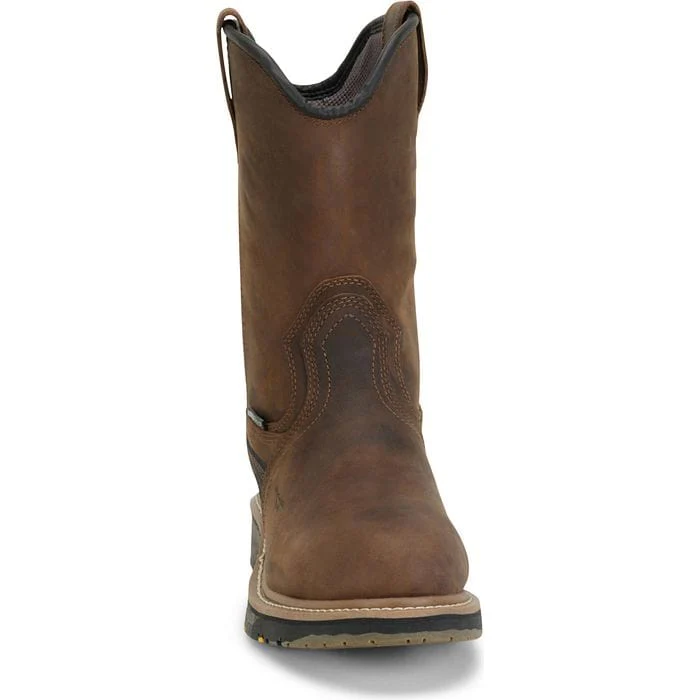 Carolina Men's Well X Workflex Dark Brown Waterproof Composite Toe Work Boots CA4559 - Image 4