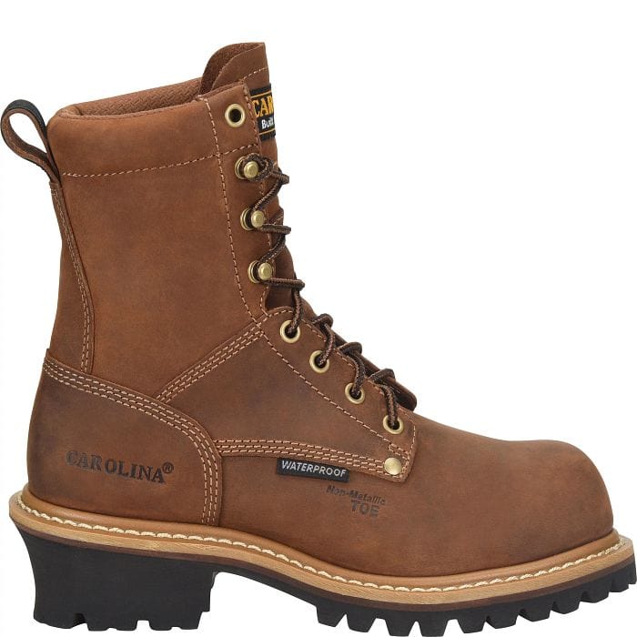 Carolina Women's Elm Brown Waterproof Composite Toe Work Boots CA1435 - Image 2