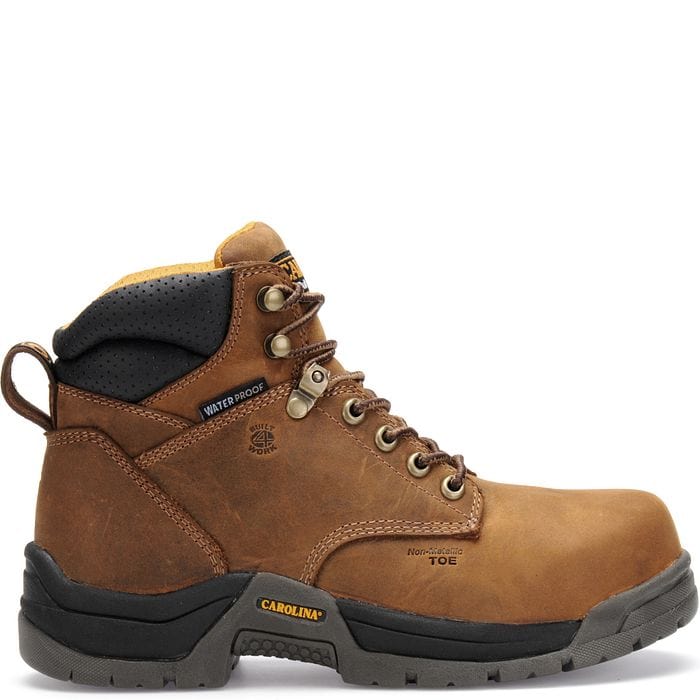 Carolina Women's Raleigh Dark Brown Waterproof Composite Toe Work Boots CA1620 - Image 2
