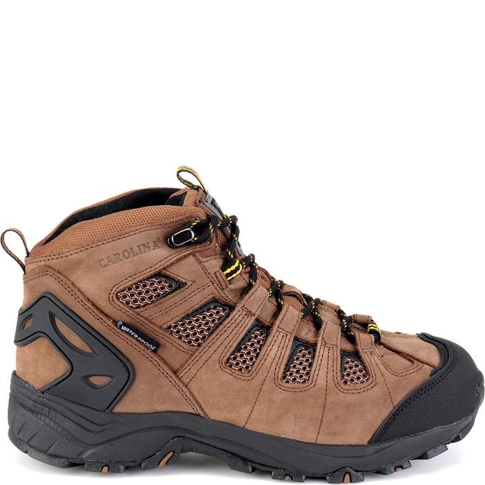 Caroline Men's Quad Dark Brown Waterproof Composite Toe Hiker Boots CA4525 - Image 2