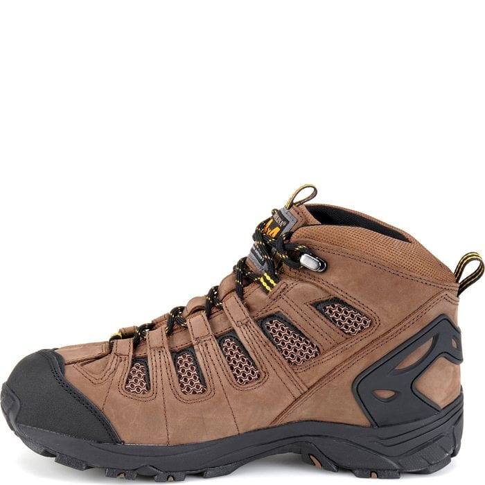 Caroline Men's Quad Dark Brown Waterproof Composite Toe Hiker Boots CA4525 - Image 3