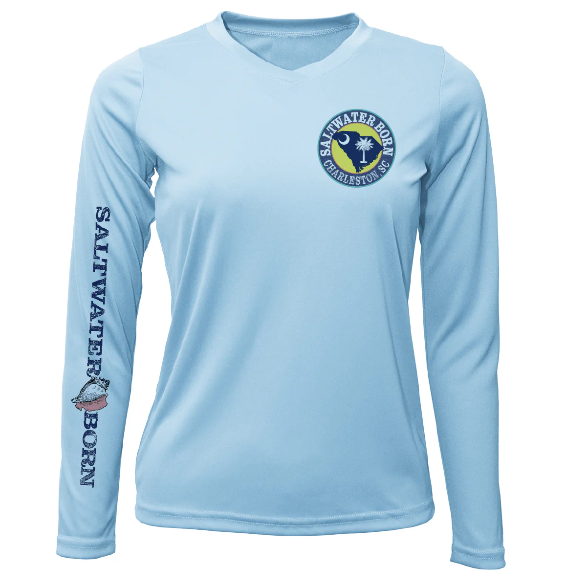 Charleston, SC Kraken Women's Long Sleeve UPF 50 + Dry-Fit Shirt - Image 10