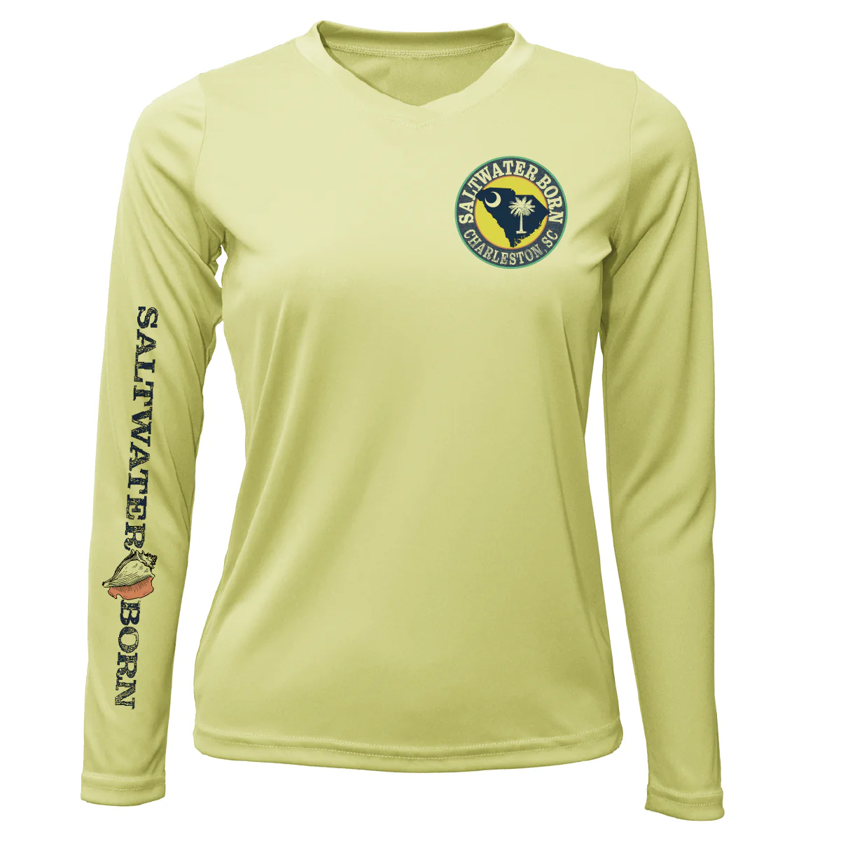 Charleston, SC Kraken Women's Long Sleeve UPF 50 + Dry-Fit Shirt - Image 12