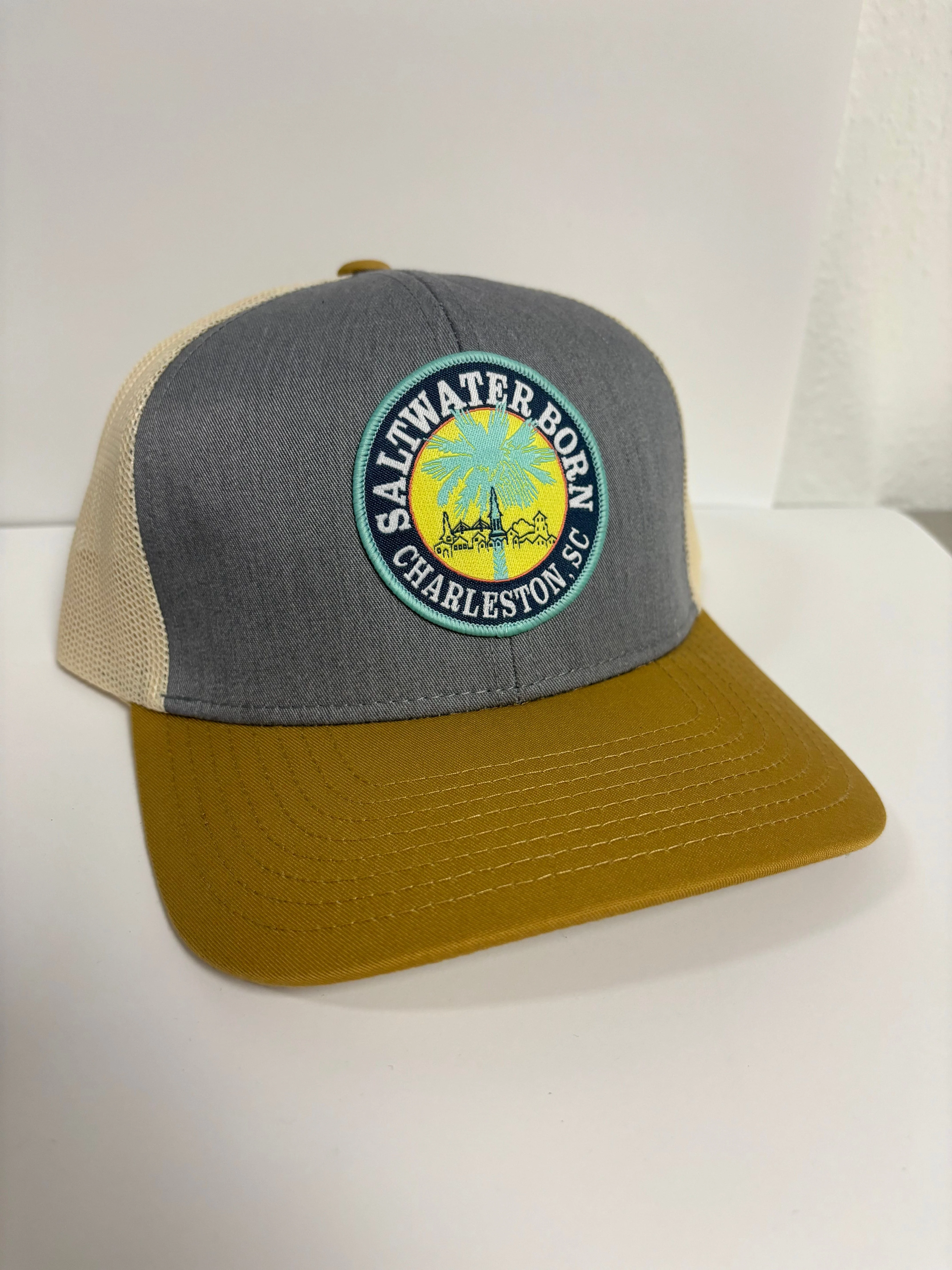 Charleston, SC Structured Mesh Trucker Hat - Image 5