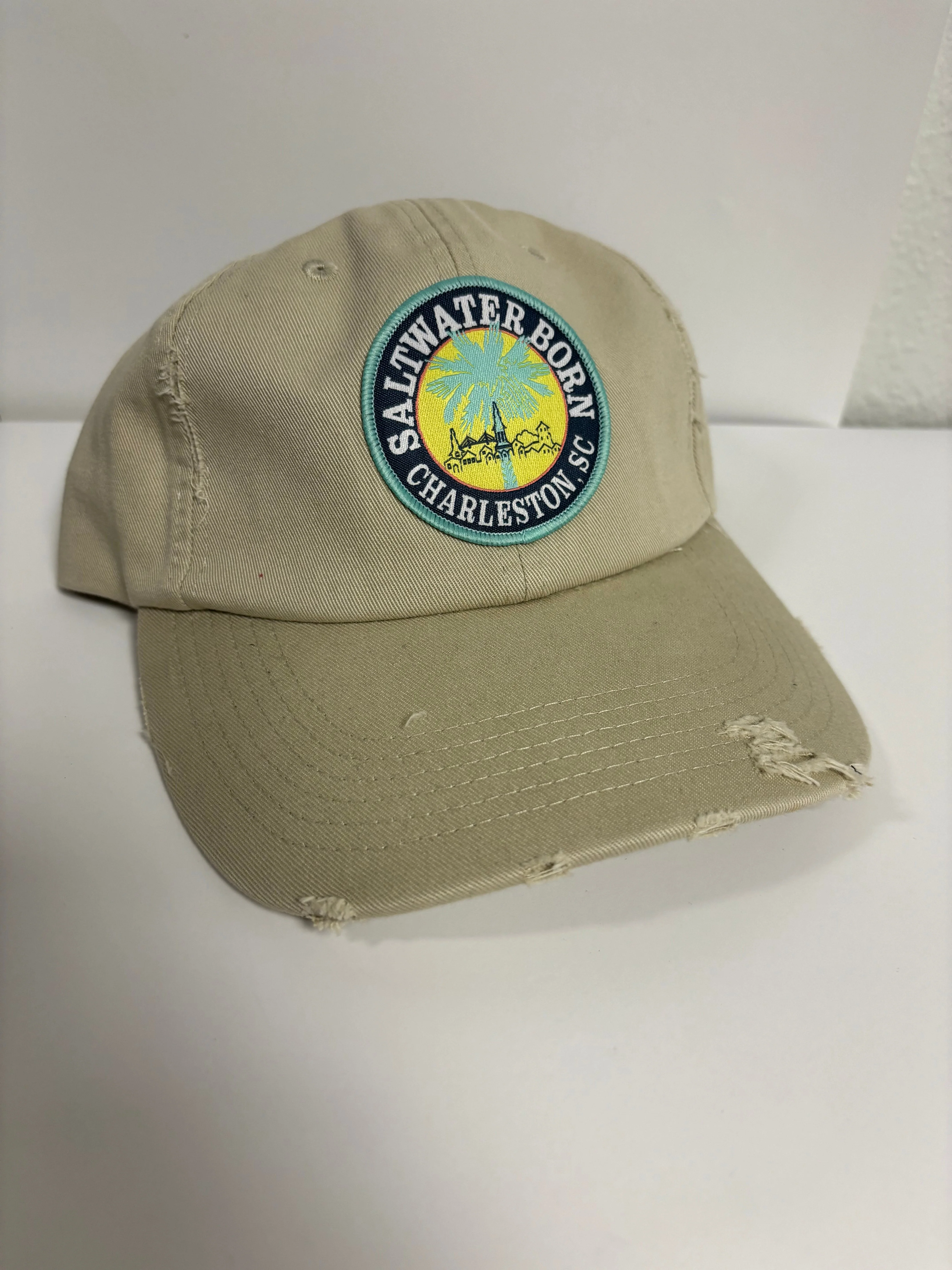 Charleston, SC Vintage Distressed Hat - Image 2