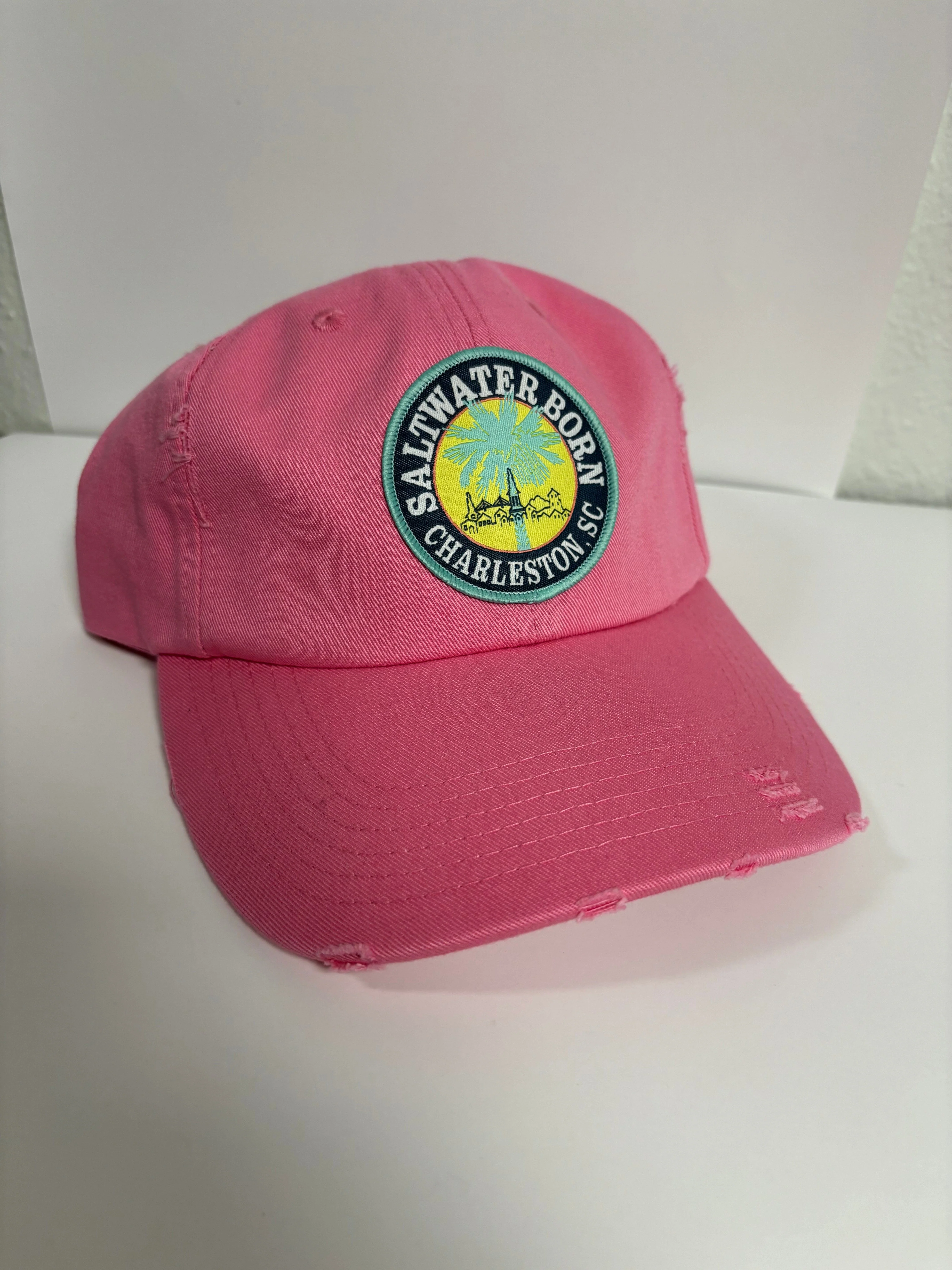Charleston, SC Vintage Distressed Hat - Image 4