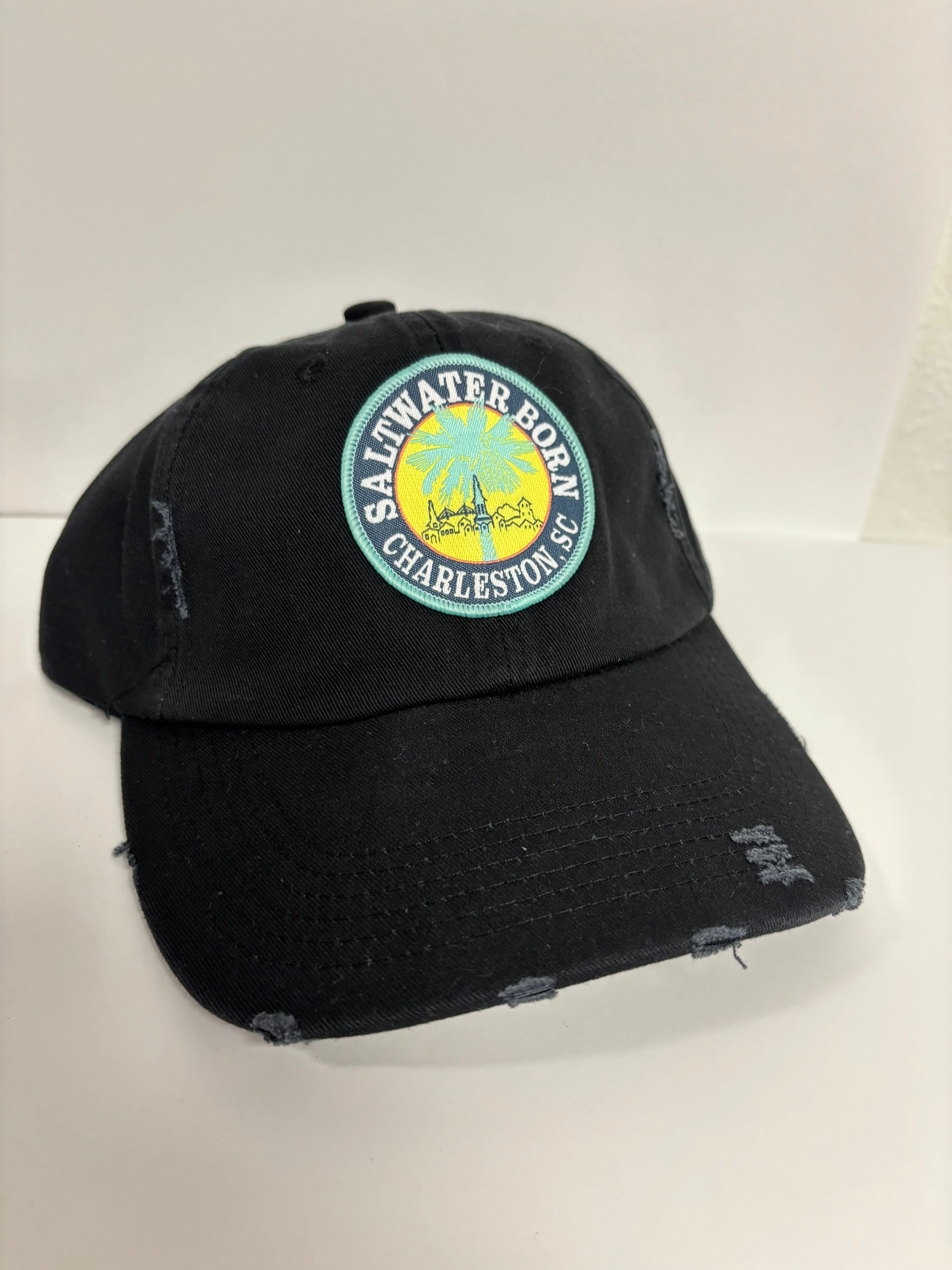 Charleston, SC Vintage Distressed Hat - Image 6