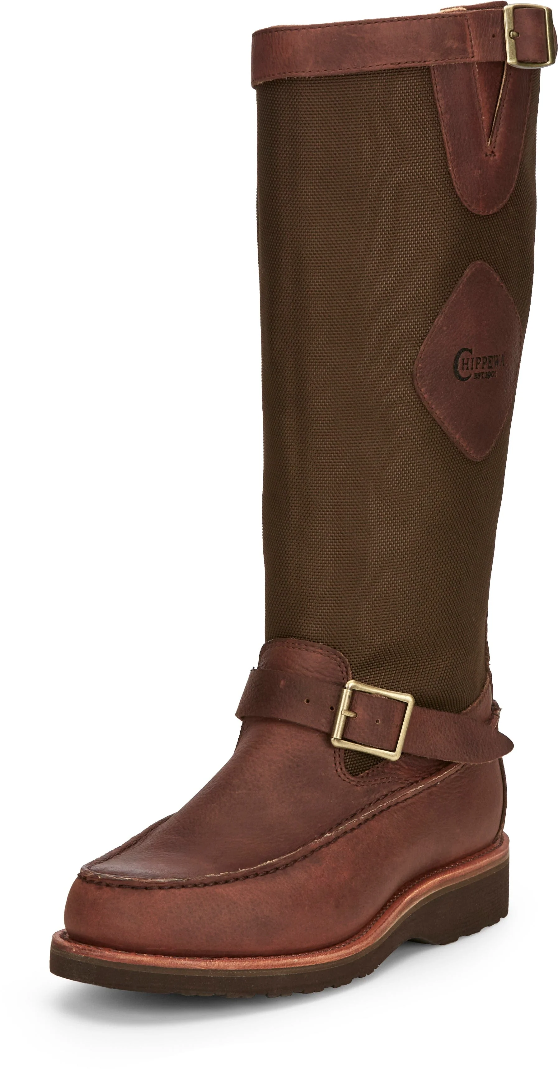 Chippewa Men's Cutter 17" Pull On Snake Moc Toe Work Boots 23923 - Image 2