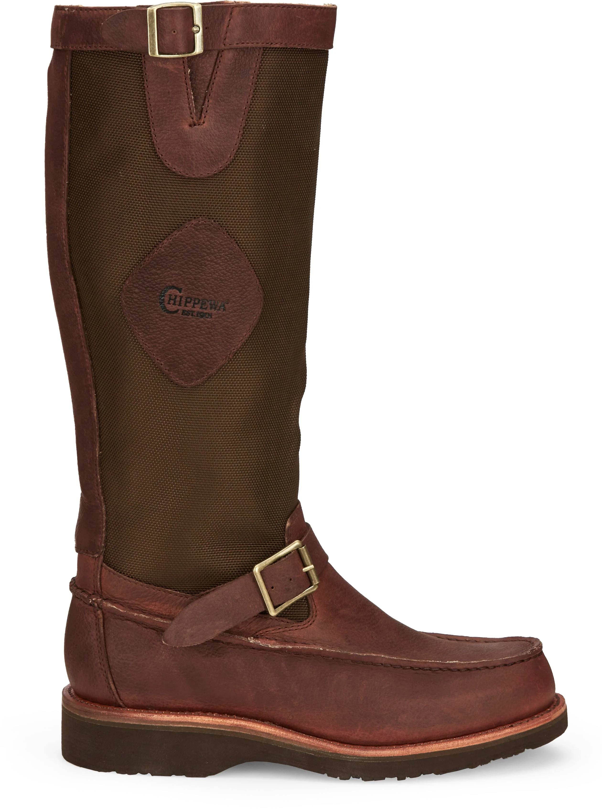 Chippewa Men's Cutter 17" Pull On Snake Moc Toe Work Boots 23923 - Image 3
