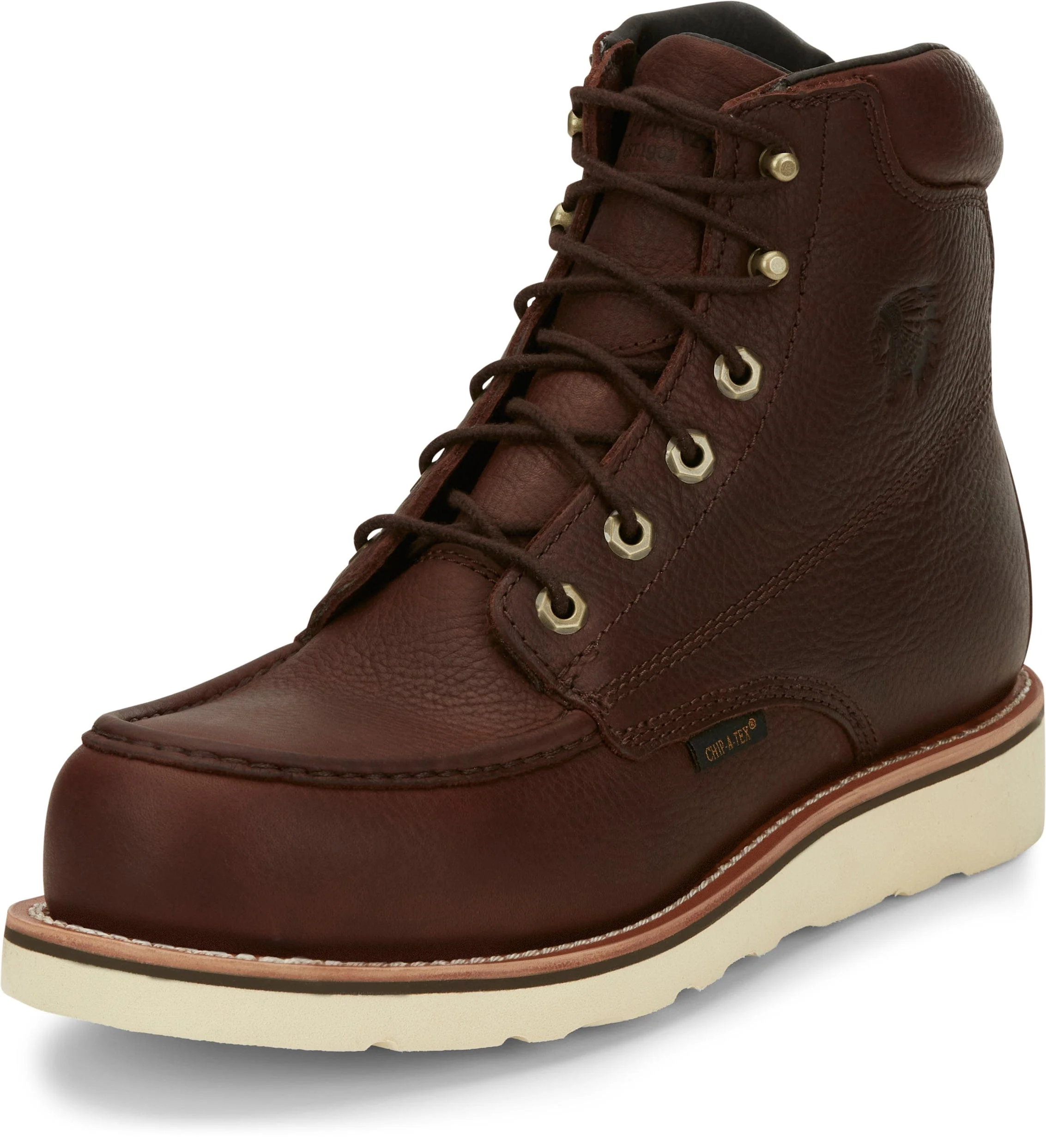 Chippewa Men's Edge Walker Briar Haystack Brown Nano Comp Toe Waterproof Work Boots 25342 - Image 2