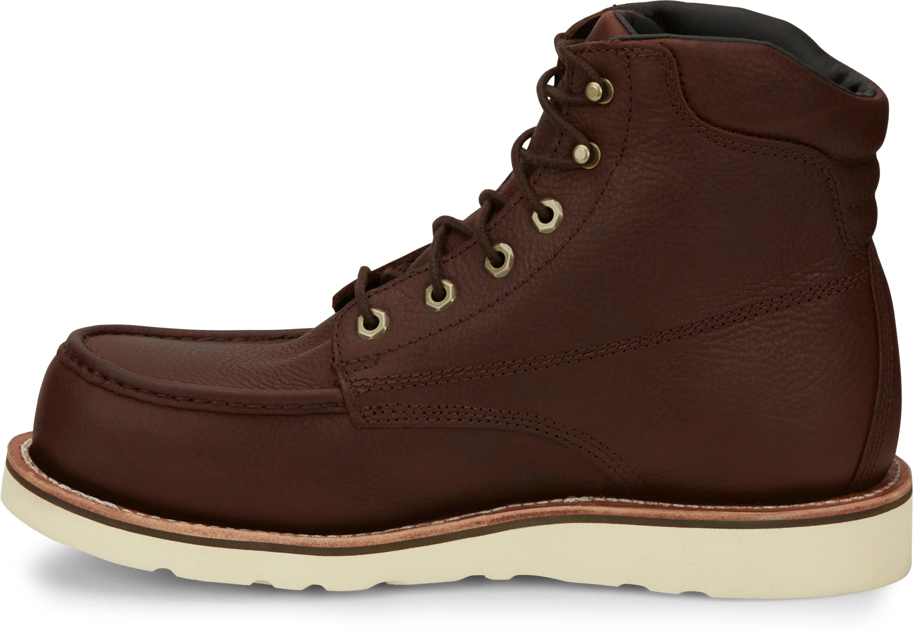 Chippewa Men's Edge Walker Briar Haystack Brown Nano Comp Toe Waterproof Work Boots 25342 - Image 5