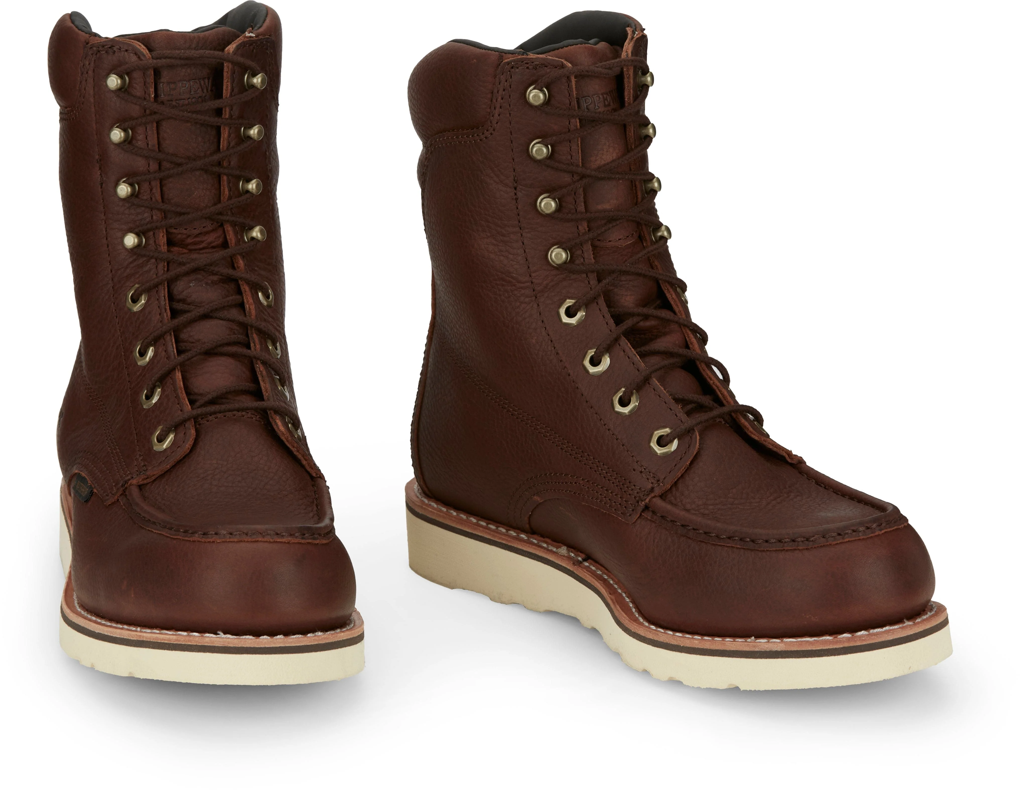 Chippewa Men's Edge Walker Waterproof Moc Toe Lace-Up Work Boots 25346 - Image 8