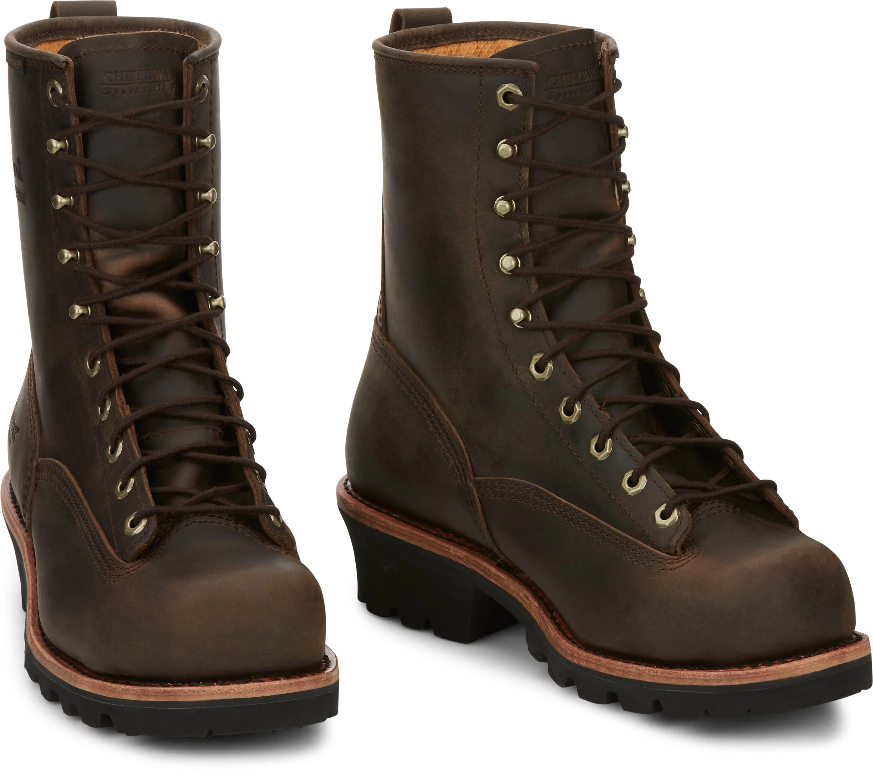 Chippewa Men's Paladin Bay Apache Insulated Waterproof Steel Toe Lace-Up Work Boots 73103 - Image 7