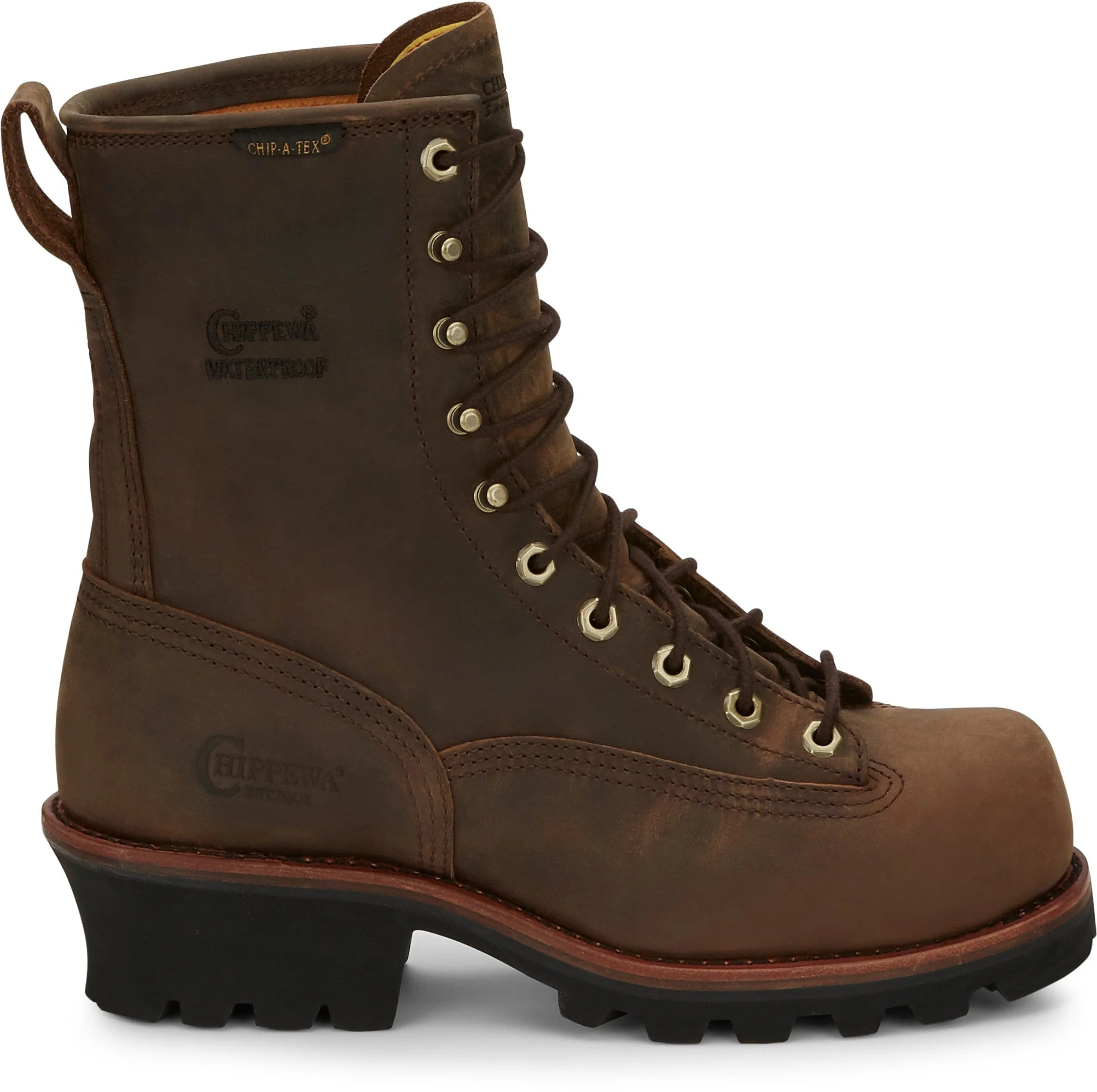 Chippewa Men's Paladin Bay Apache Waterproof Steel Toe Work Boots 73101 - Image 2