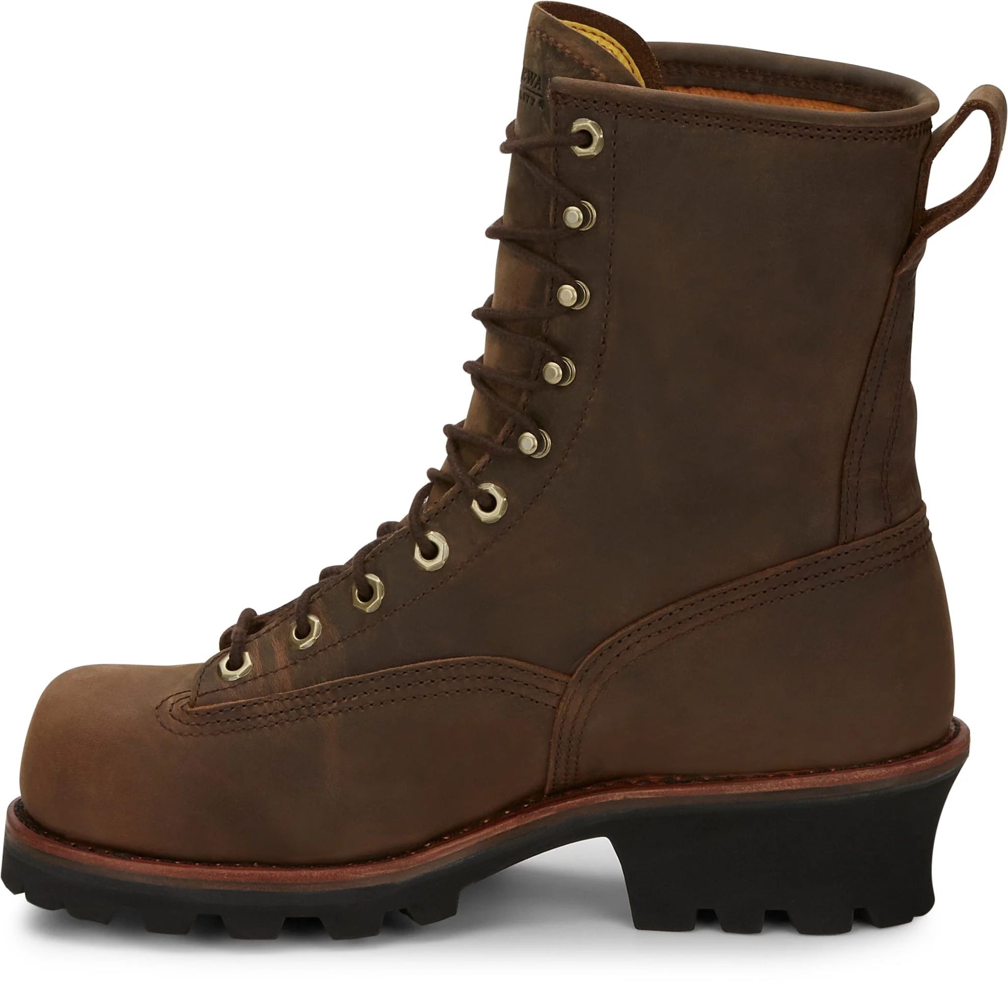 Chippewa Men's Paladin Bay Apache Waterproof Steel Toe Work Boots 73101 - Image 3