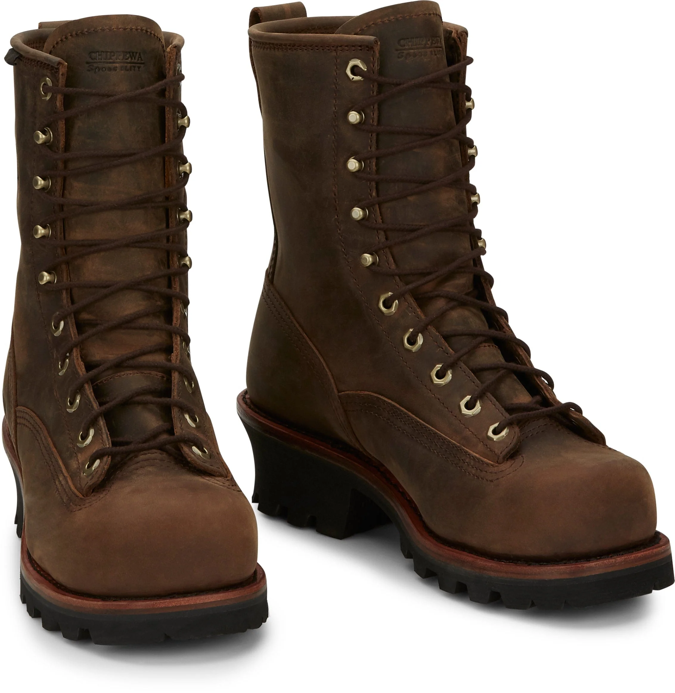 Chippewa Men's Paladin Bay Apache Waterproof Steel Toe Work Boots 73101 - Image 7