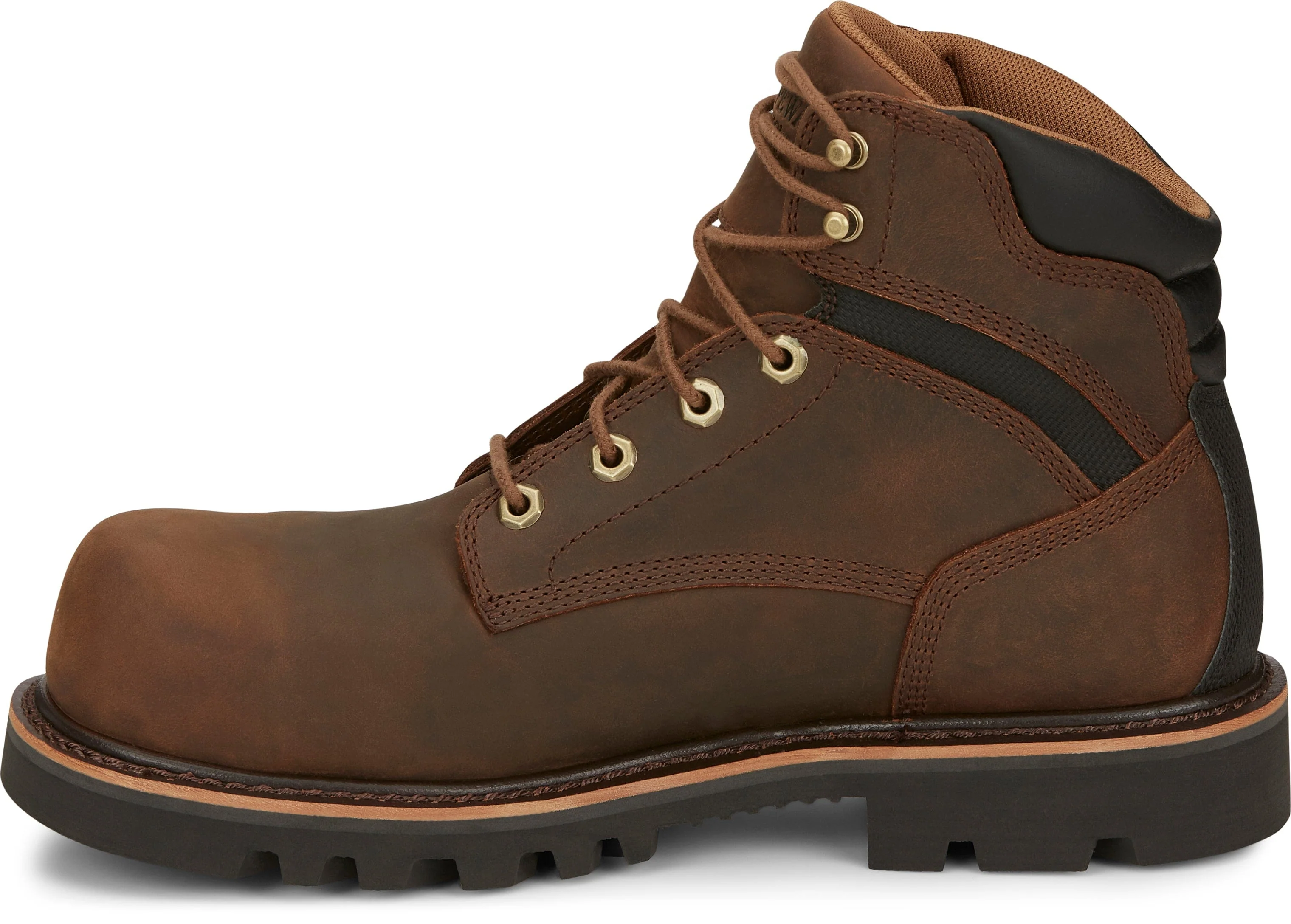 Chippewa Men's Sador Waterproof Oblique Composite Toe Lace-Up Work Boots 73221 - Image 4