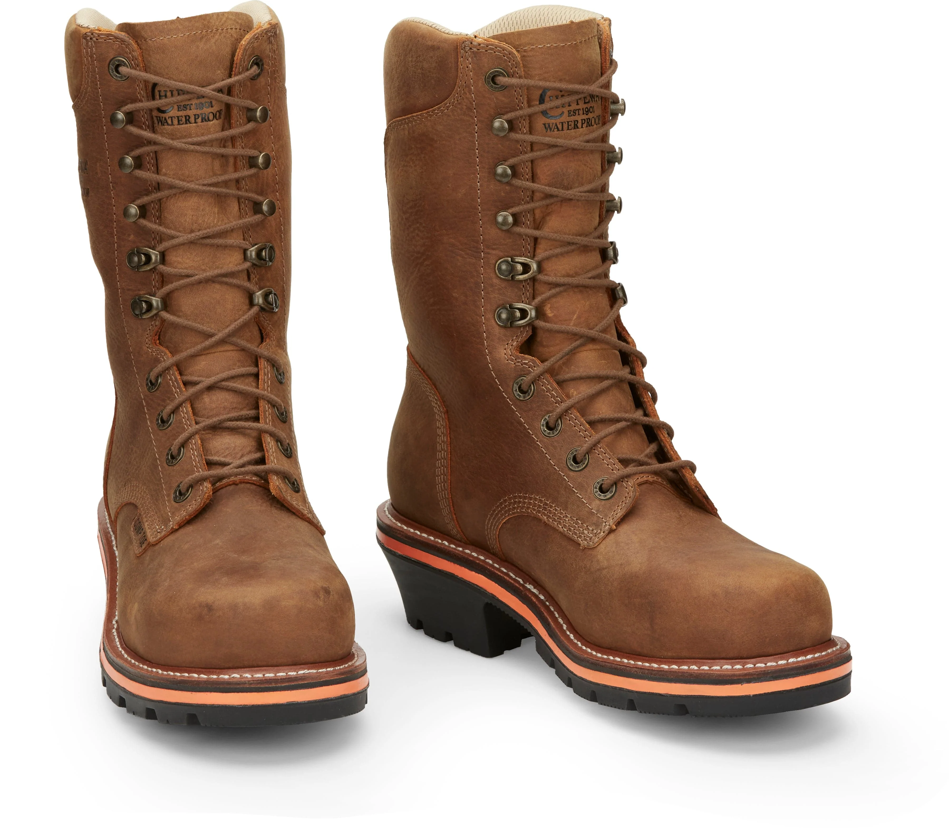 Chippewa Men's Thunderstruck 10" Nano Composite Toe Work Boots TH1030 - Image 8