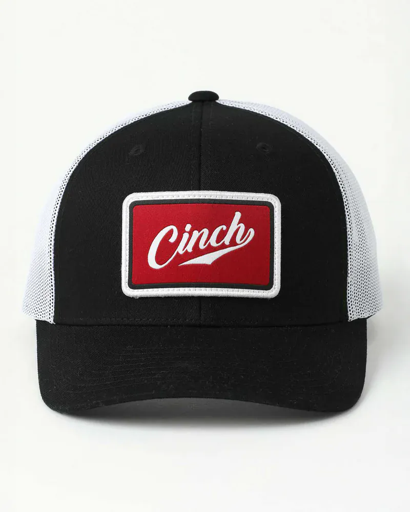 Cinch Men's Black Flexfit Trucker Hat MCC0660653 - Image 2