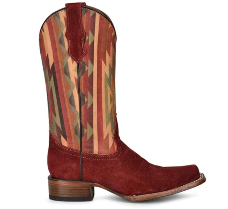 Circle G Women's Serape Wine Cowgirl Boots L5725 - Image 2
