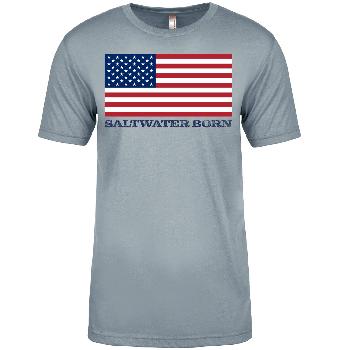 Clean American Flag Soft Tee - Image 5