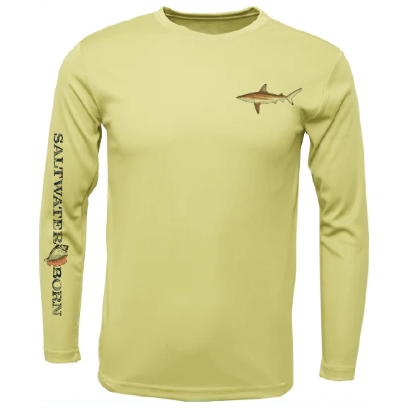Clean Blacktip Long Sleeve UPF 50+ Dry-Fit Shirt - Image 9