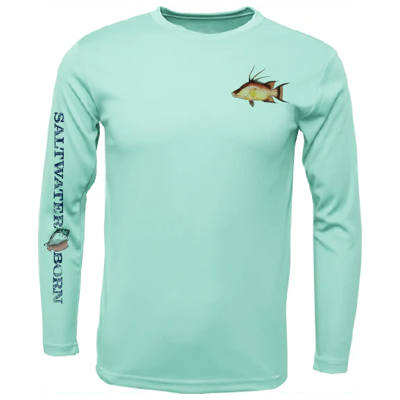 Clean Hogfish Long Sleeve UPF 50+ Dry-Fit Shirt - Image 7