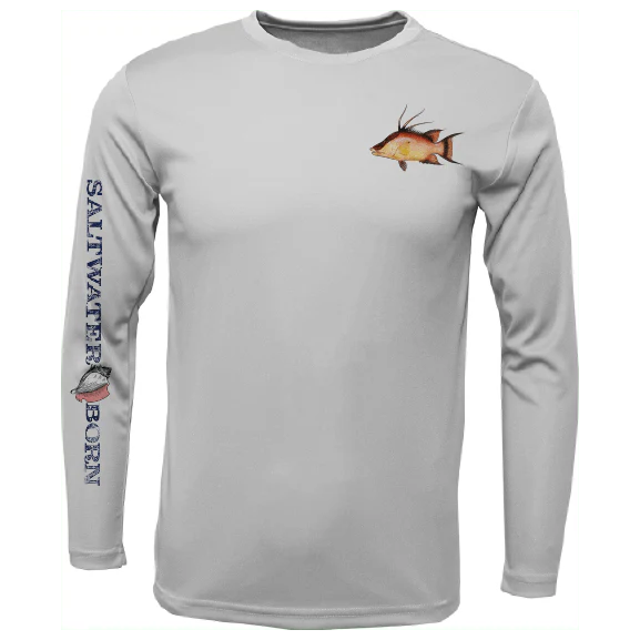 Clean Hogfish Long Sleeve UPF 50+ Dry-Fit Shirt - Image 9