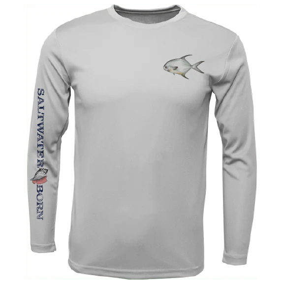 Clean Permit Long Sleeve UPF 50+ Dry-Fit Shirt