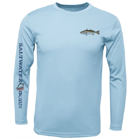 Clean Redfish Long Sleeve UPF 50+ Dry-Fit Shirt - Image 10