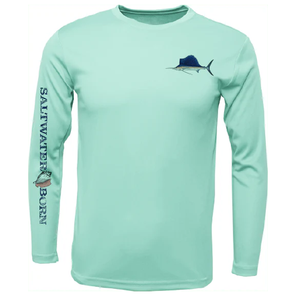 Clean Sailfish Long Sleeve UPF 50+ Dry-Fit Shirt - Image 3