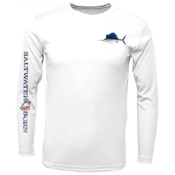 Clean Sailfish Long Sleeve UPF 50+ Dry-Fit Shirt - Image 5