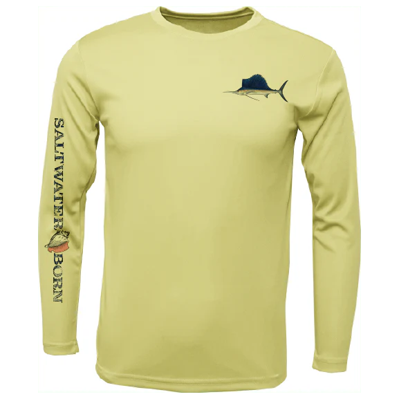 Clean Sailfish Long Sleeve UPF 50+ Dry-Fit Shirt - Image 6