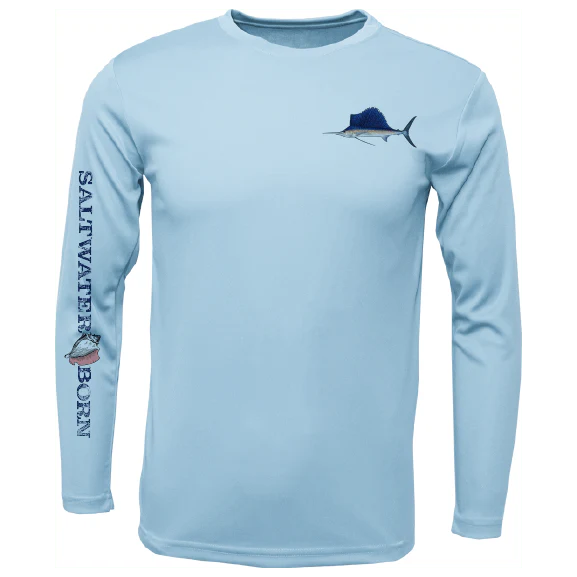 Clean Sailfish Long Sleeve UPF 50+ Dry-Fit Shirt - Image 9