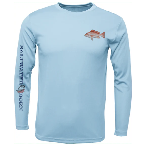 Clean Snapper Long Sleeve UPF 50+ Dry-Fit Shirt - Image 3