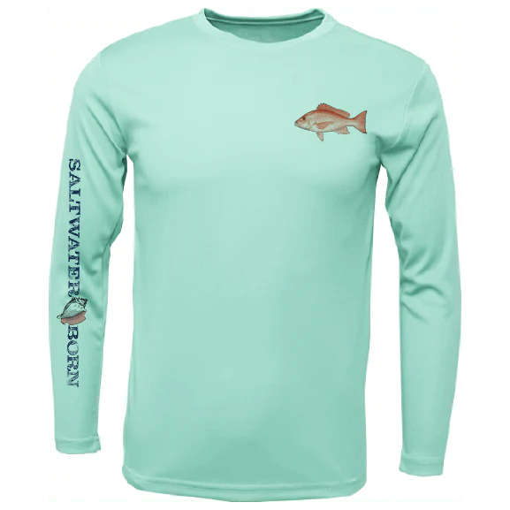 Clean Snapper Long Sleeve UPF 50+ Dry-Fit Shirt - Image 5