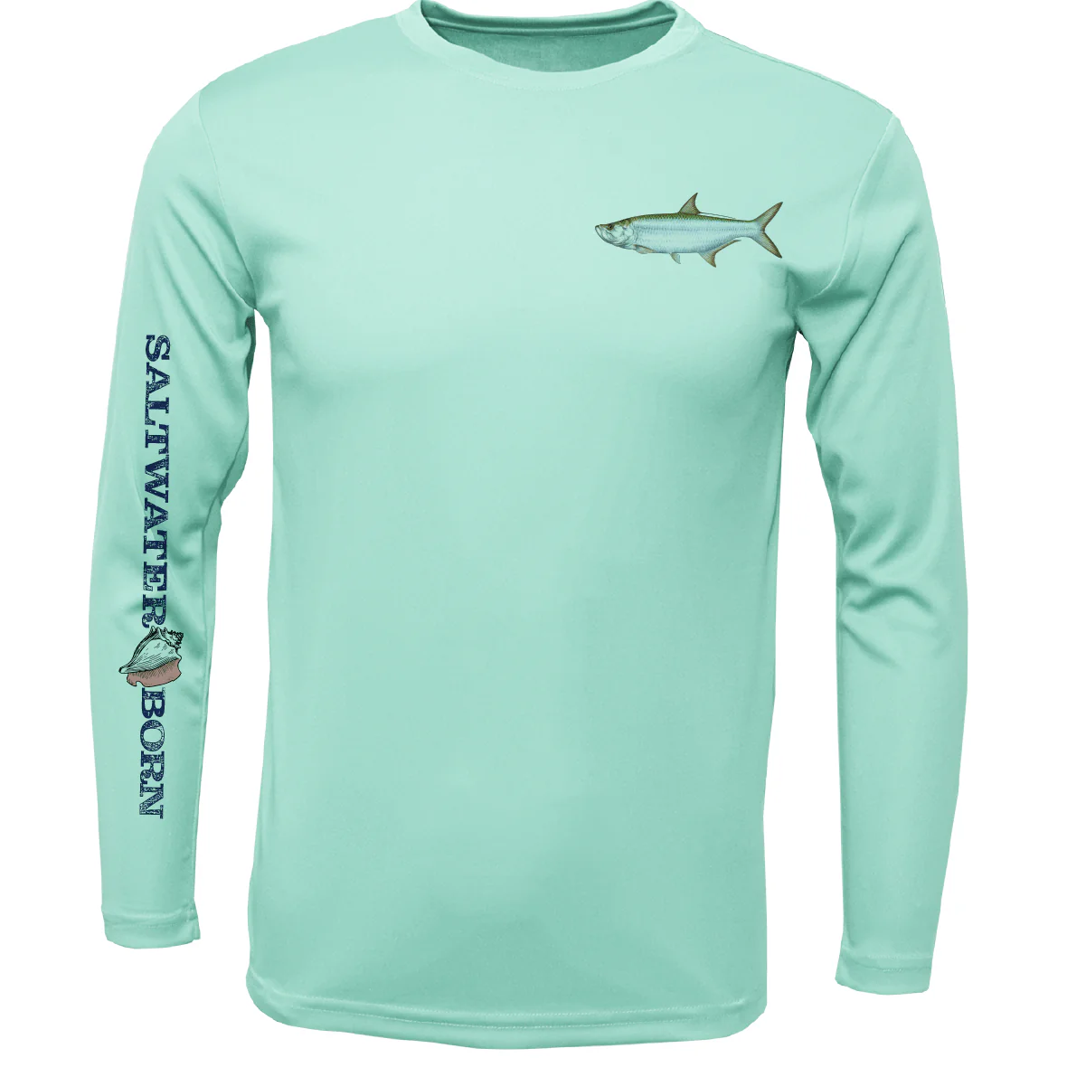 Clean Tarpon Long Sleeve UPF 50+ Dry-Fit Shirt