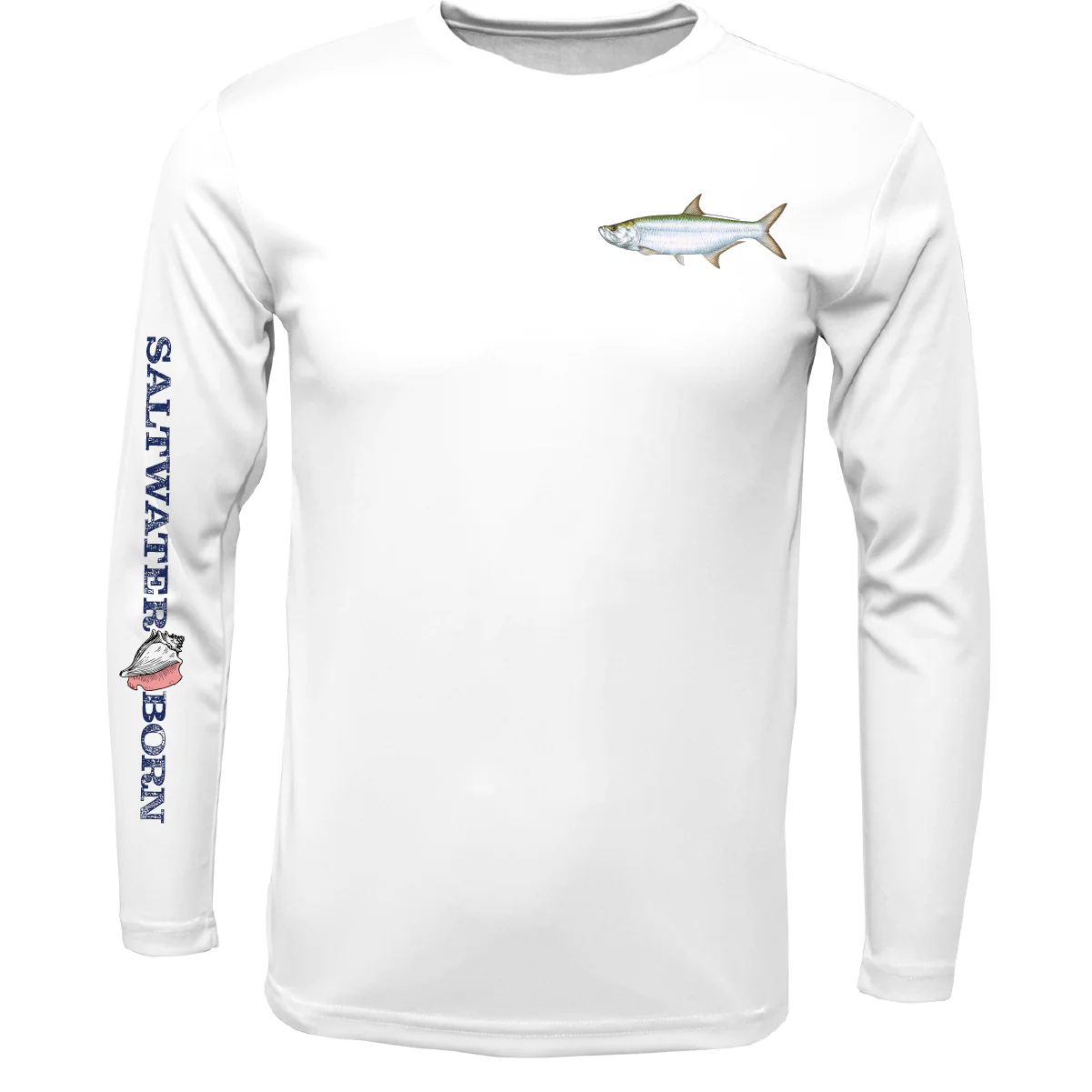 Clean Tarpon Long Sleeve UPF 50+ Dry-Fit Shirt - Image 5