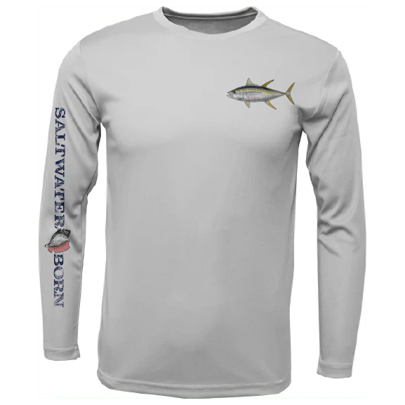Clean Tuna Long Sleeve UPF 50+ Dry-Fit Shirt - Image 6