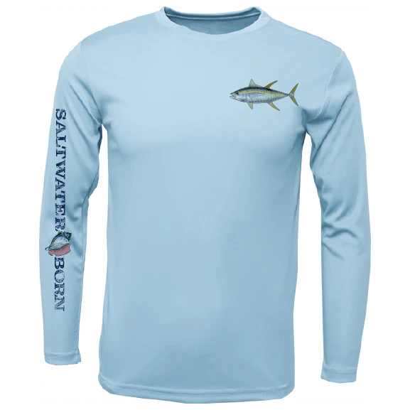 Clean Tuna Long Sleeve UPF 50+ Dry-Fit Shirt - Image 7