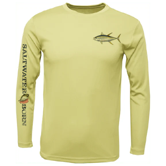 Clean Tuna Long Sleeve UPF 50+ Dry-Fit Shirt - Image 9