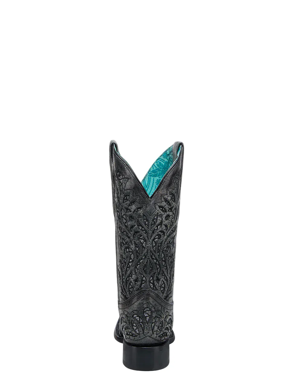 Corral Women's Black Embroidery Square Toe Cowgirl Boot A4876 - Image 4