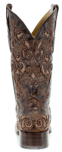 Corral Women's Embroidered Stud Inlay Western Fashion Boots A3326 - Image 4