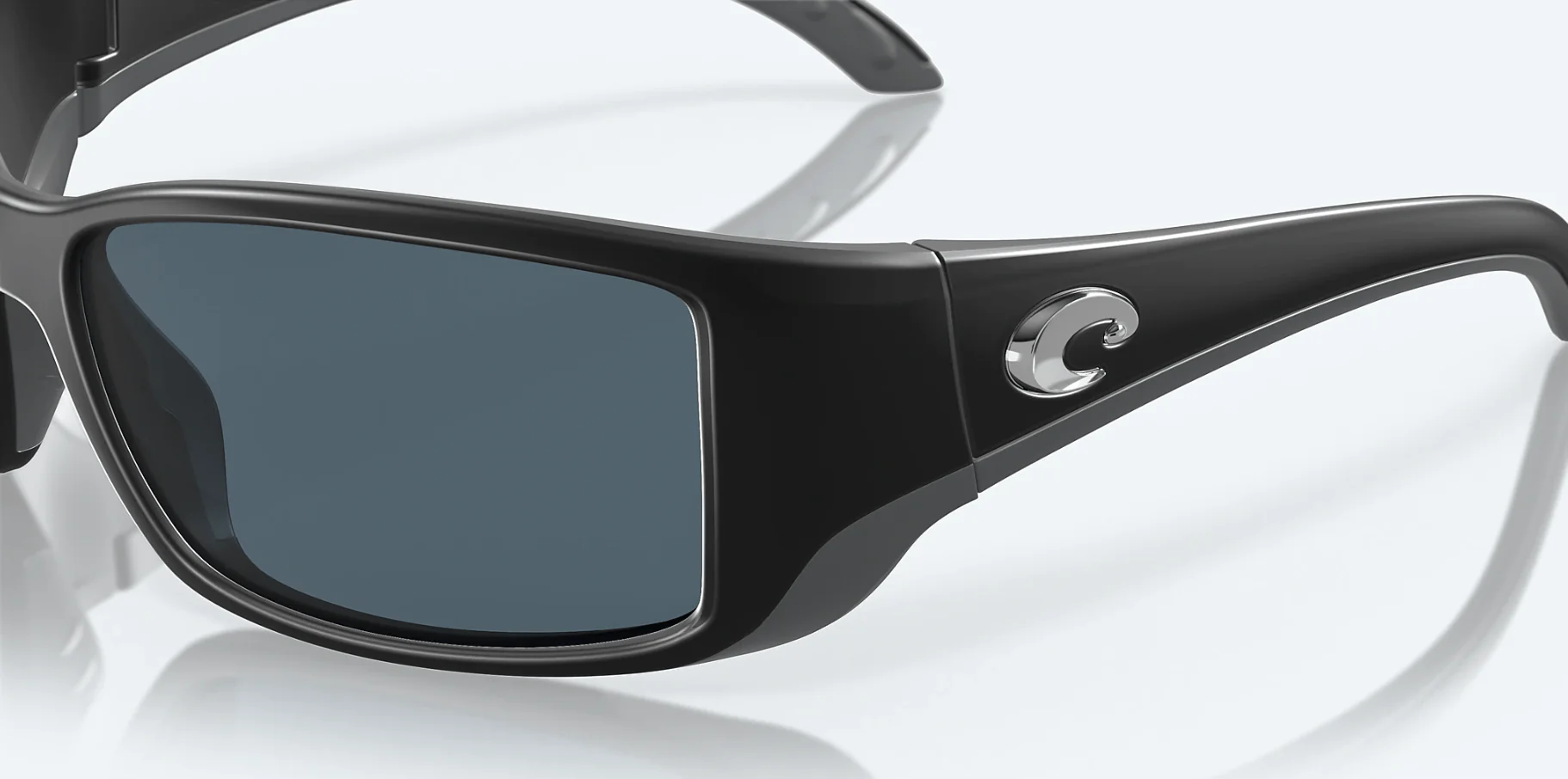 Costa Del Mar Blackfin Matte Black Frame/Gray Lens Sunglasses - Image 4