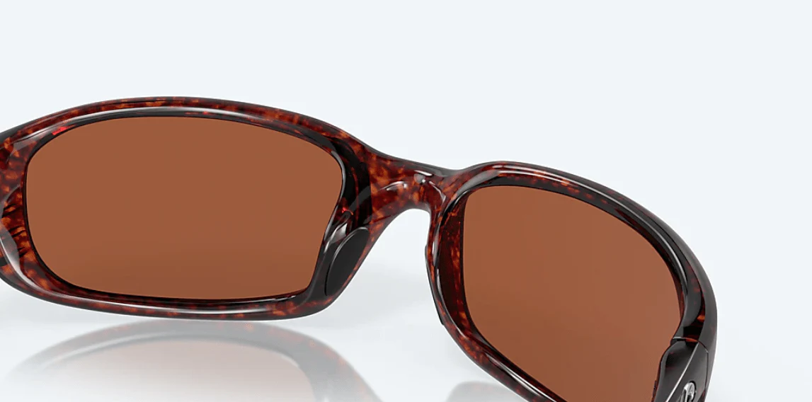 Costa Del Mar Brine Tortoise Frame/Green Mirror Lens Sunglasses - Image 6