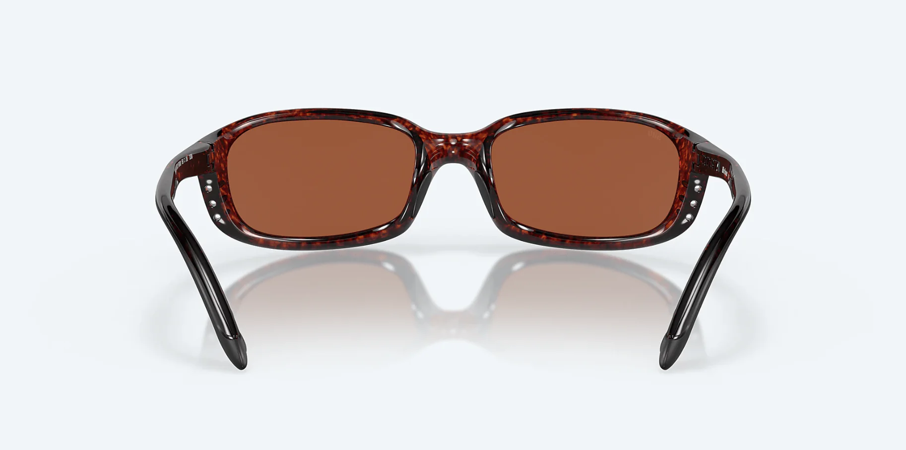 Costa Del Mar Brine Tortoise Frame/Green Mirror Lens Sunglasses - Image 7