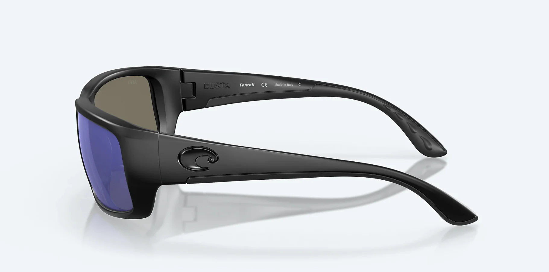Costa Del Mar Fantail Blackout Frame/Blue Mirror Lens Sunglasses - Image 3