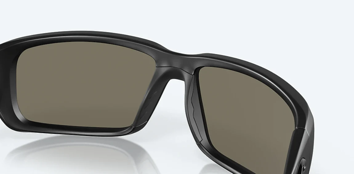 Costa Del Mar Fantail Blackout Frame/Blue Mirror Lens Sunglasses - Image 6