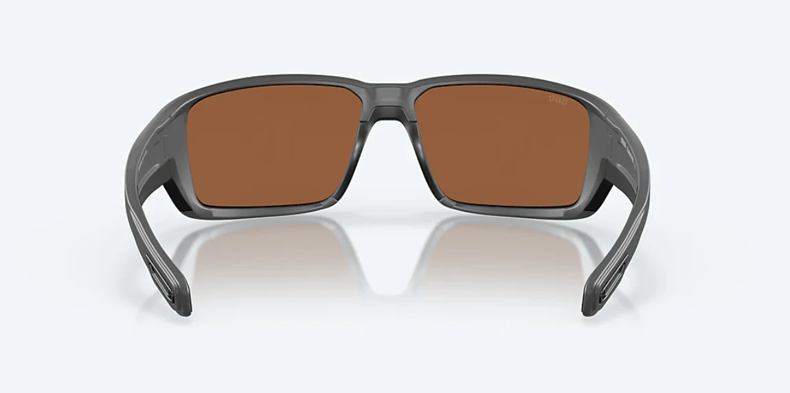 Costa Del Mar Fantail Pro Matte Gray/Copper Silver Mirror Lens Sunglasses - Image 7